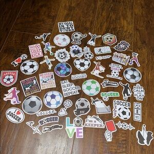 Soccer Theme Sticker Pack